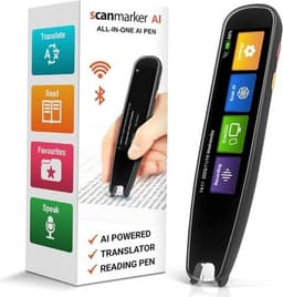 AI Pen with Built-in Screen | OCR Scan Reader & Text to Speech | ChatGPT Pen Kit gallery image 1