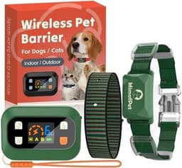 Electronic Fences Wireless Pet Barrier Outdoor Indoor Barrier Waterproof Adjusta gallery image 1