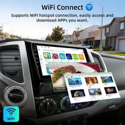 Video In-Dash Units w/GPS 2005 Car Radio Stereo Toyota Tacoma 2005 2015 Android gallery image 2