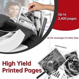 C410 Black Toner Cartridge (2,400 Pages) -006R04677 Compatible for Xerox C410 C4 gallery image 6