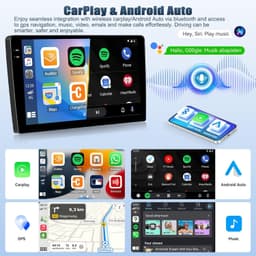 Android 13 Car Stereo Wireless CarPlay Android Auto Nissan Sentra 2013-2017 GPS gallery image 2
