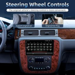 Video In-Dash Units w/GPS 2007 9in Car Radio Stereo Chevy Silverado Tahoe Suburb gallery image 4