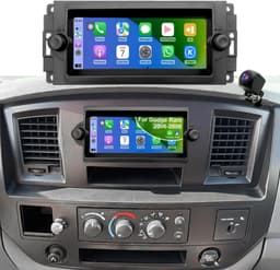 Video In-Dash Units w/GPS 2006 5GWiFi Radio Dodge Ram 1500/2500/3500 2006 2008 gallery image 1