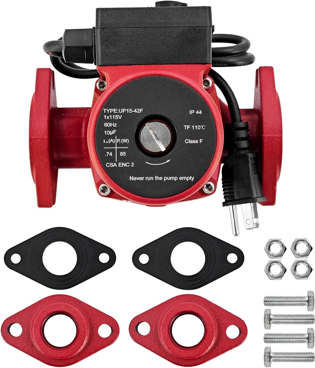 Circulator Pumps 59896155 UP15 42F Circulator Pump Compatible Grundfos Heating