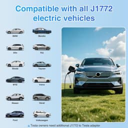 ‎40A EV CHARGER Charging Stations Portable Level 1&2 EV Charger 40 A 25FT 110V 2 gallery image 4