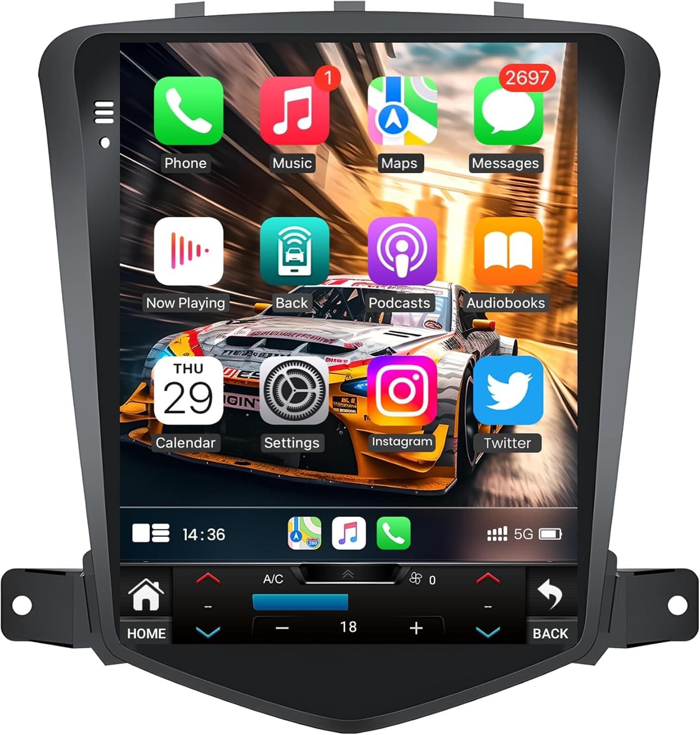 Video In-Dash Units w/GPS 2009 Upgrade Car Radio Chevrolet Chevy Cruze 2009 2015