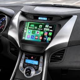 Android 13 Car Stereo Wireless CarPlay Android Auto Hyundai Elantra 2011-2013 FM gallery image 1