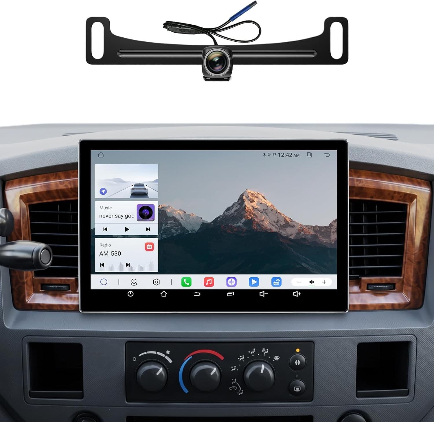 Video In-Dash Units w/GPS GPS/SWC 2006 11.5'' Car Radio Dodge Ram Pickup 1500 25