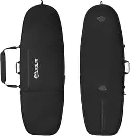 Sturdum 6ft 6in Single Surfboard Travel Bag Fin Slot Black gallery image 1