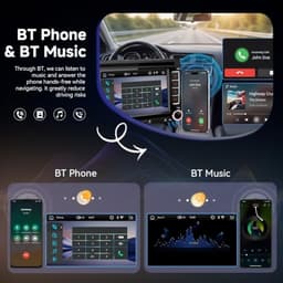 SIXWIN 7in Car Stereo VW Golf Passat Jetta CarPlay Android Auto WiFi gallery image 3