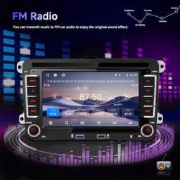 SIXWIN 7in Car Stereo VW Golf Passat Jetta CarPlay Android Auto WiFi gallery image 4