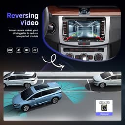 SIXWIN 7in Car Stereo VW Golf Passat Jetta CarPlay Android Auto WiFi gallery image 6