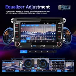 SIXWIN 7in Car Stereo VW Golf Passat Jetta CarPlay Android Auto WiFi gallery image 7