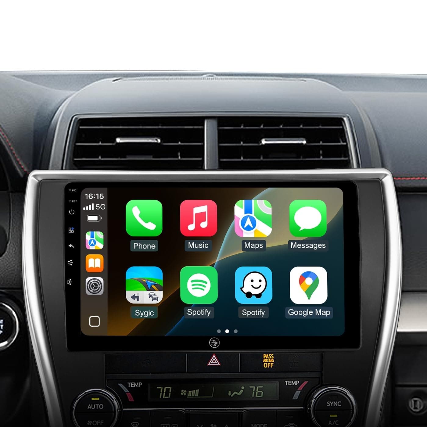 AINAVI 4GB+64GB Car Stereo Toyota Camry 2015-2017 CarPlay