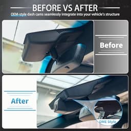 FUVYMYT 4K Front Rear Dash Cam Hyundai Tucson Santa Cruz 2022-2026 128GB gallery image 2