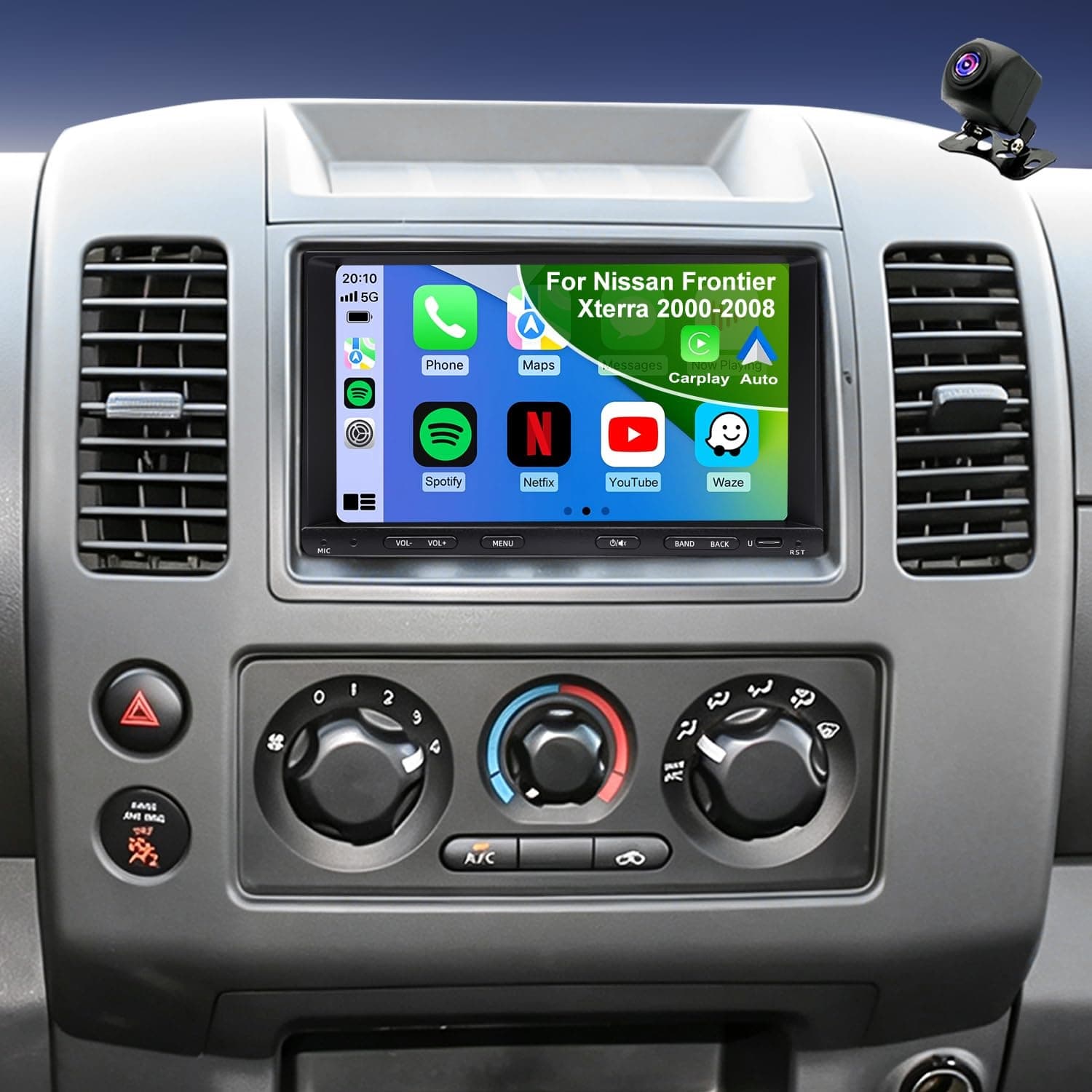 Aitrenlu Car Stereo Nissan Frontier Xterra 2000-2008 Sentra 2007-2012