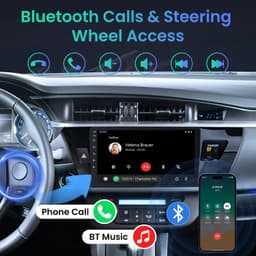 Jingelsye 10in Android 15 Car Stereo Corolla 2014-2016 CarPlay GPS gallery image 3