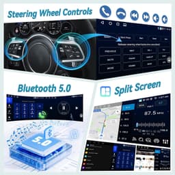 EKAT 10.1in Android Car Stereo Jeep Compass Patriot 2010-2016 GPS gallery image 6