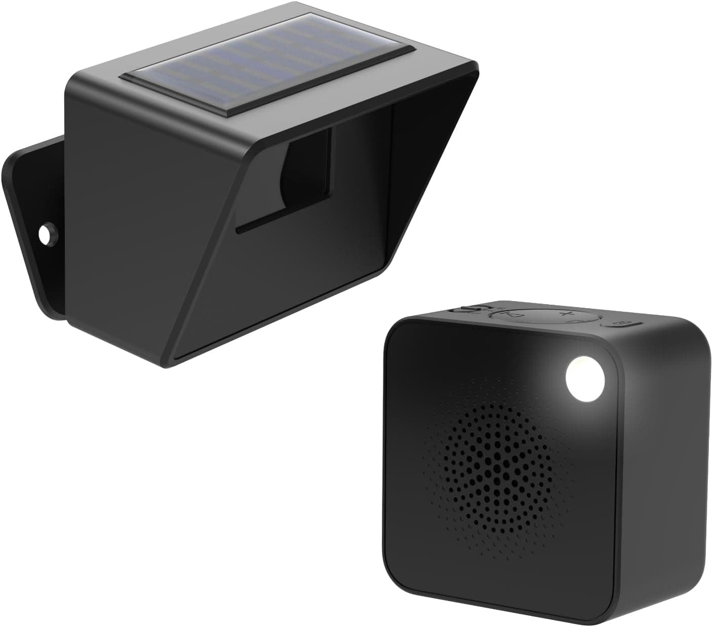FULNIX DA01 Solar Driveway Alarm 3000FT Rechargeable Receiver Sensor