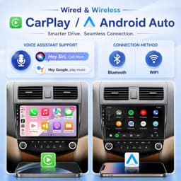 Rojokis 10in Car Stereo Honda Accord 2003-2007 CarPlay GPS WiFi6 gallery image 4