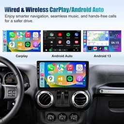 SailingTravel 10in Android Car Stereo GPS for Jeep Wrangler JK 2007-2018 gallery image 3
