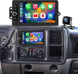 iCarSEPTON 7in Android Car Stereo for Chevy Silverado GMC Sierra 2003-2006 gallery image 1