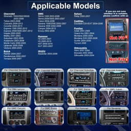 iCarSEPTON 7in Android Car Stereo for Chevy Silverado GMC Sierra 2003-2006 gallery image 2