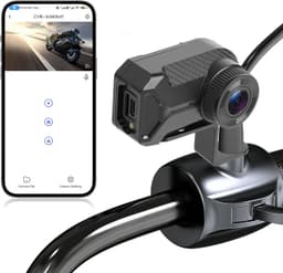 SIXWIN 1080p IP66 Motorcycle Dash Cam 110 Degree Front Camera gallery image 2