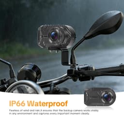SIXWIN 1080p IP66 Motorcycle Dash Cam 110 Degree Front Camera gallery image 3