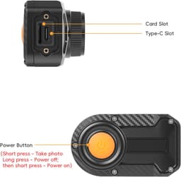 SIXWIN 1080p IP66 Motorcycle Dash Cam 110 Degree Front Camera gallery image 5