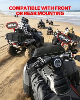 Benlari 74L ATV Rack Cargo Bag with 14L Cooler and Rain Cover gallery image 7