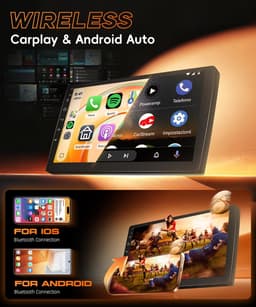 Rimoody 10.1in Android Car Stereo GPS for Jeep Wrangler JK gallery image 3