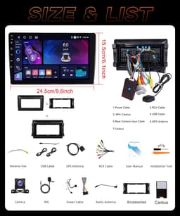 Rimoody 10.1in Android Car Stereo GPS for Jeep Wrangler JK gallery image 8