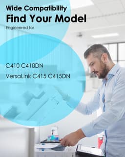 LeciRoba C410 C415 Compatible Toner 4-Pack 006R04677-680 BKCMY gallery image 3