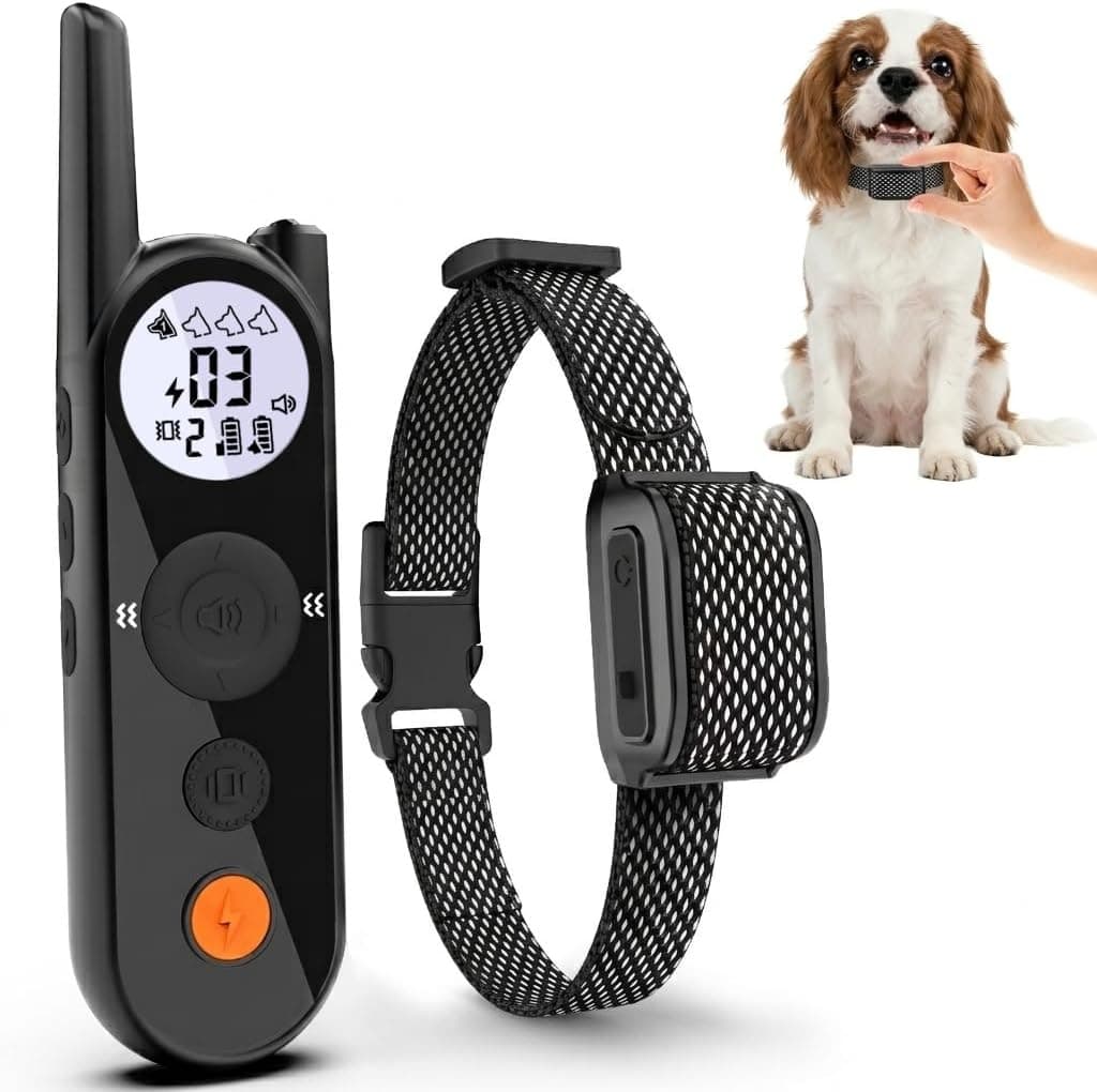 MIMOFPET Remote Dog Training Collar Small Dogs 6000FT Waterproof Rechargeable