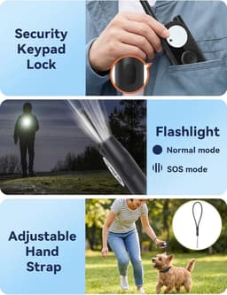 MIMOFPET Remote Dog Training Collar Small Dogs 6000FT Waterproof Rechargeable gallery image 3