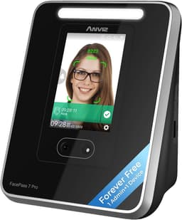 ANVIZ FacePass 7 Pro Biometric Time Clock Face RFID PIN WiFi Door Access gallery image 1