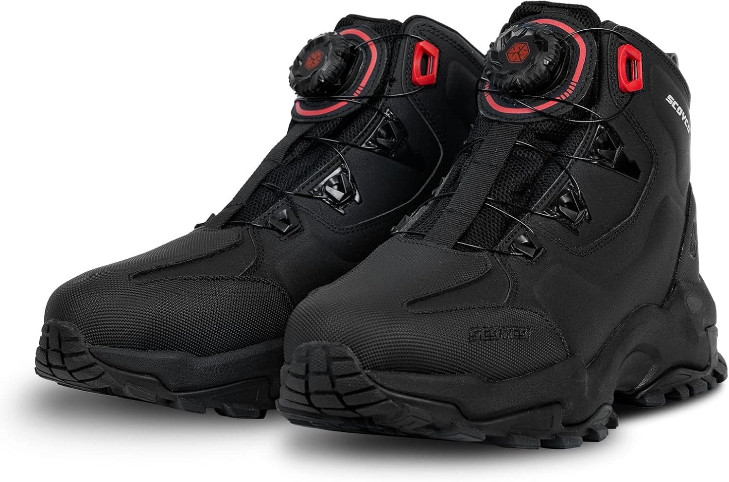 Scoyco Men's Motorcycle Riding Shoes High Top Protective Boots US 10.5