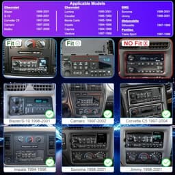 Aitrenlu 6.8in Car Stereo GPS for Chevy Camaro Malibu S10 CarPlay gallery image 3