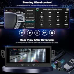 Aitrenlu 6.8in Car Stereo GPS for Chevy Camaro Malibu S10 CarPlay gallery image 7
