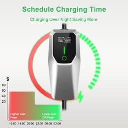 Vratzn 32A Portable EV Charger NACS Tesla 20ft NEMA 14-50 5-15 gallery image 4