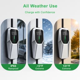 Vratzn 32A Portable EV Charger NACS Tesla 20ft NEMA 14-50 5-15 gallery image 8