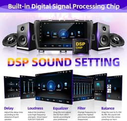 CGOGC 9in Car Stereo GPS for Toyota Prius 2010-2015 CarPlay Camera gallery image 4