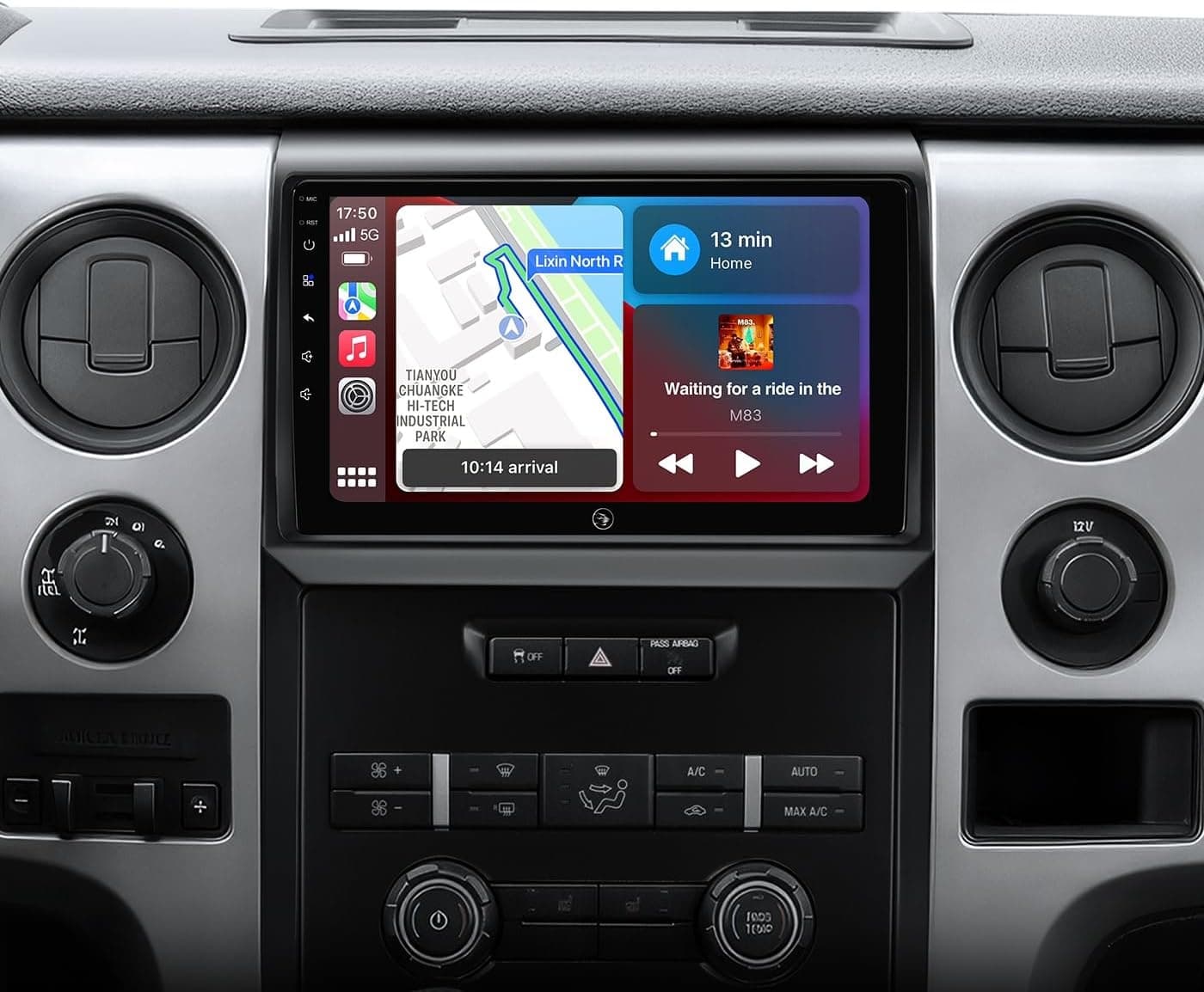 AINAVI 9in Car Stereo for Ford F150 2009-2014 CarPlay GPS Camera
