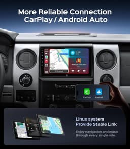 AINAVI 9in Car Stereo for Ford F150 2009-2014 CarPlay GPS Camera gallery image 2