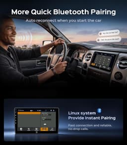 AINAVI 9in Car Stereo for Ford F150 2009-2014 CarPlay GPS Camera gallery image 4