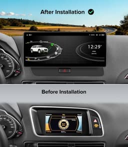 AINAVITO 12.3in CarPlay Radio for Audi Q5 SQ5 2009-2017 4GB 64GB gallery image 3