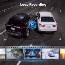 KBSYNT 4K Front 1080P Rear Dash Cam Ford Mustang Mach-E 2021-2026 gallery image 4