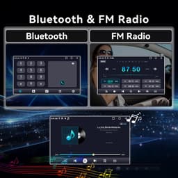 ZHNN 9in Car Stereo Ford Transit Connect 2014-2018 CarPlay Android Auto gallery image 4