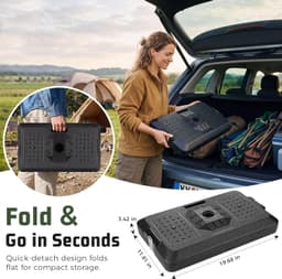 Dnigh Adjustable Car Seat Tray Table Laptop Desk 360 Degree Black gallery image 6